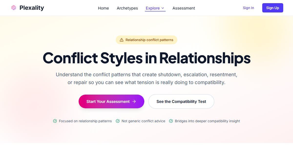 5 Conflict Styles in Relationships Explained | Plexality
